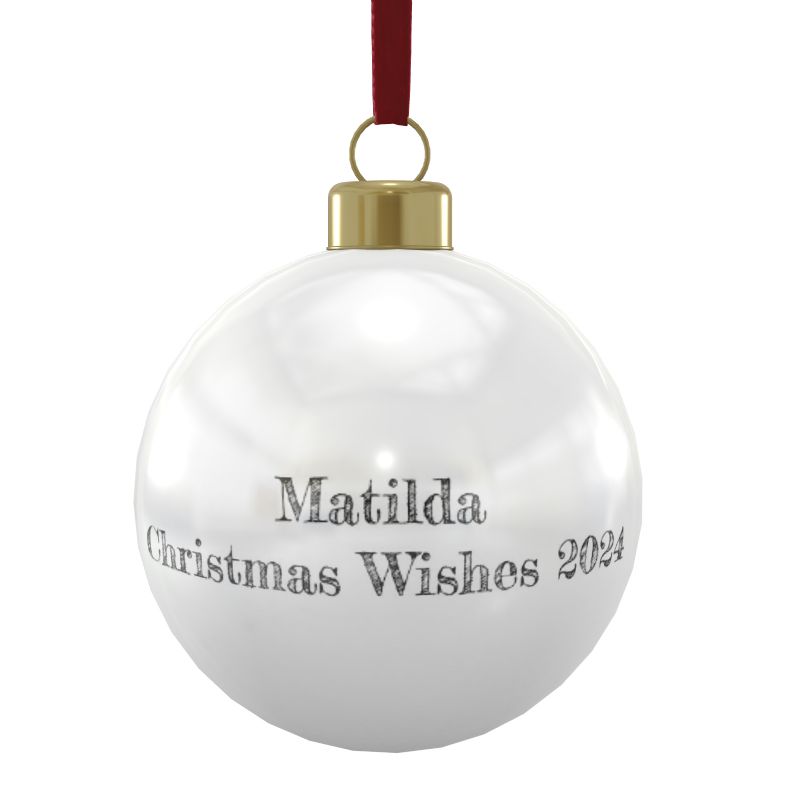 Eventing Horses Christmas Bauble